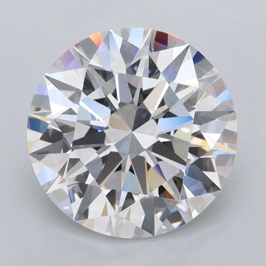 Round Lab-Grown Diamond 3.12ct D FL