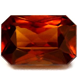 Emerald Orange Garnet 3.63ct loose gemstone