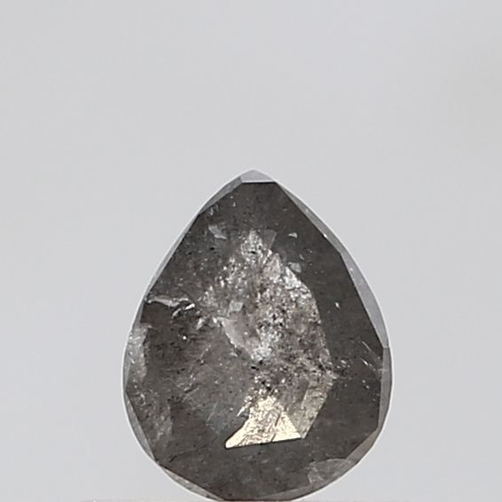 Pear Salt And Pepper Natural Diamond 0.44ct VVS2 loose diamond
