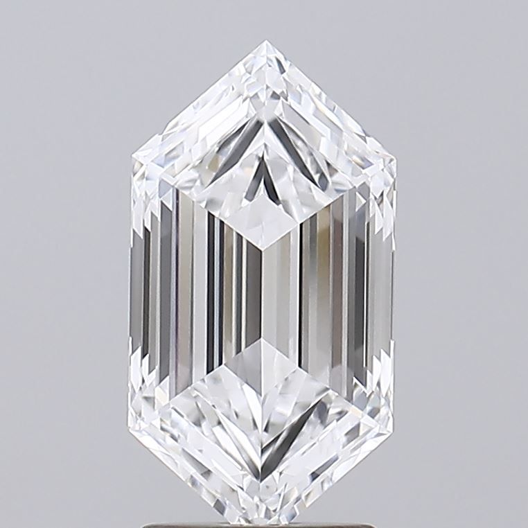 Hexagonal Lab-Grown Diamond 2.60ct D VVS1