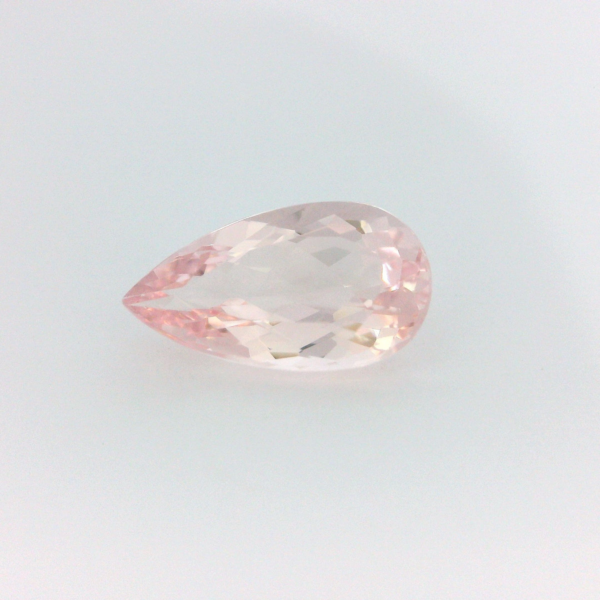 Pear Pink Morganite 2.9ct loose gemstone