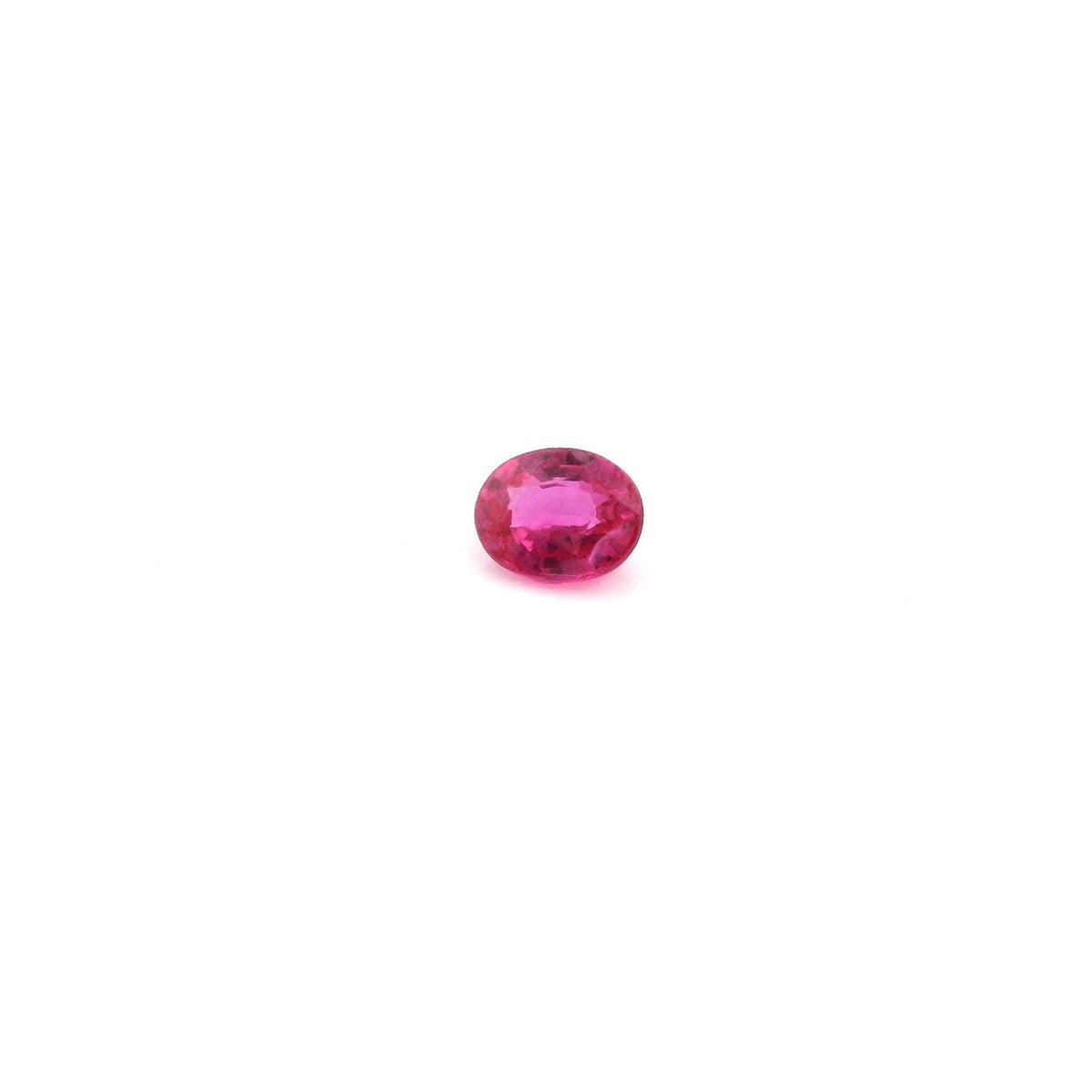 Oval Red Ruby 0.22ct loose gemstone
