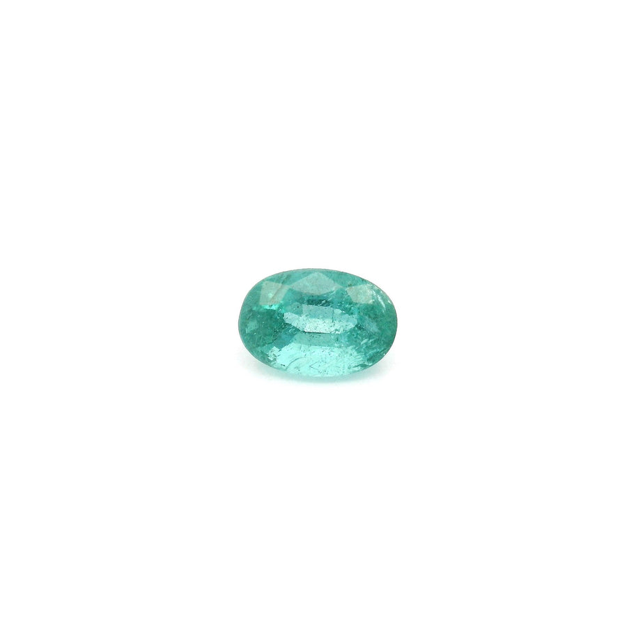 Oval Green Emerald 0.62ct loose gemstone