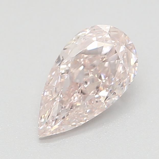 Pear Fancy Light Pink Natural Diamond 0.33ct VVS1 loose diamond