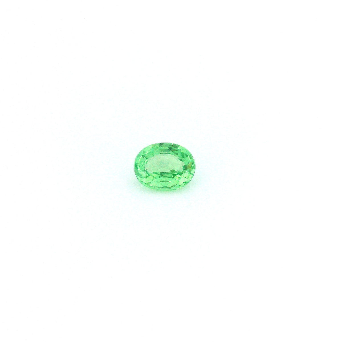 Oval Green Garnet 0.3ct loose gemstone