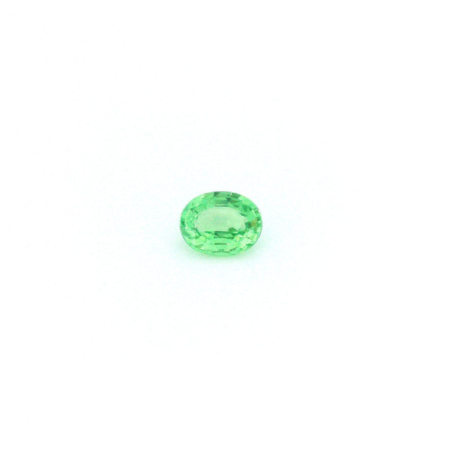 Oval Green Garnet 0.3ct loose gemstone