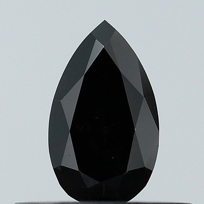 Pear Fancy Deep Black Lab-grown Diamond 0.44ct VS1 loose diamond