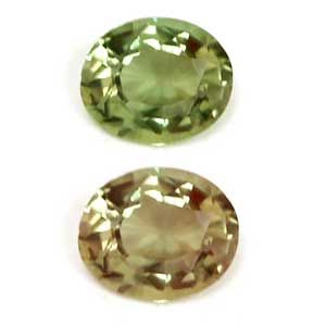 Oval Green Alexandrite 0.3ct loose gemstone
