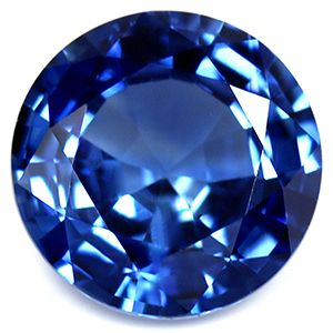 Round Blue Sapphire 1.52ct loose gemstone