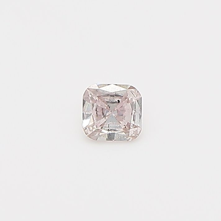 Cushion Light Pink Natural Diamond 0.07ct loose diamond