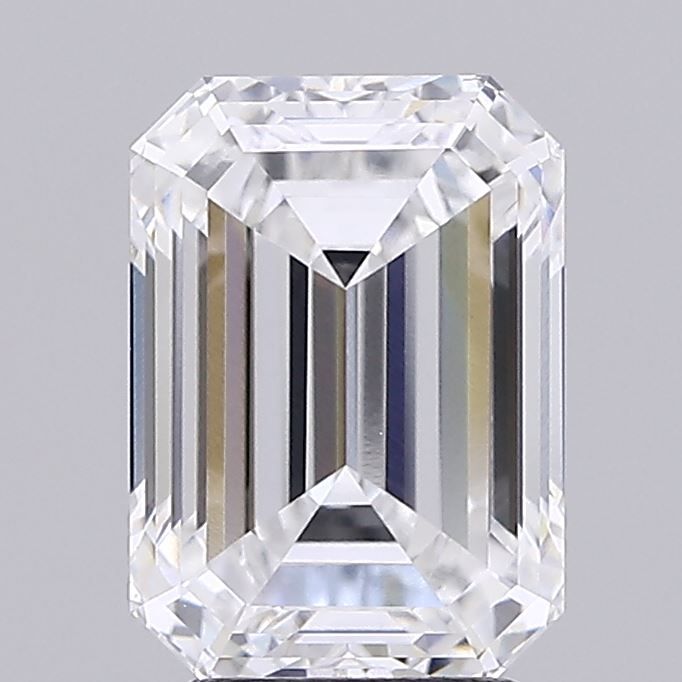 Emerald Lab-Grown Diamond 3.59ct D VVS1