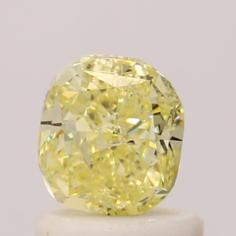 Cushion Fancy Yellow Natural Diamond 1.02ct loose diamond