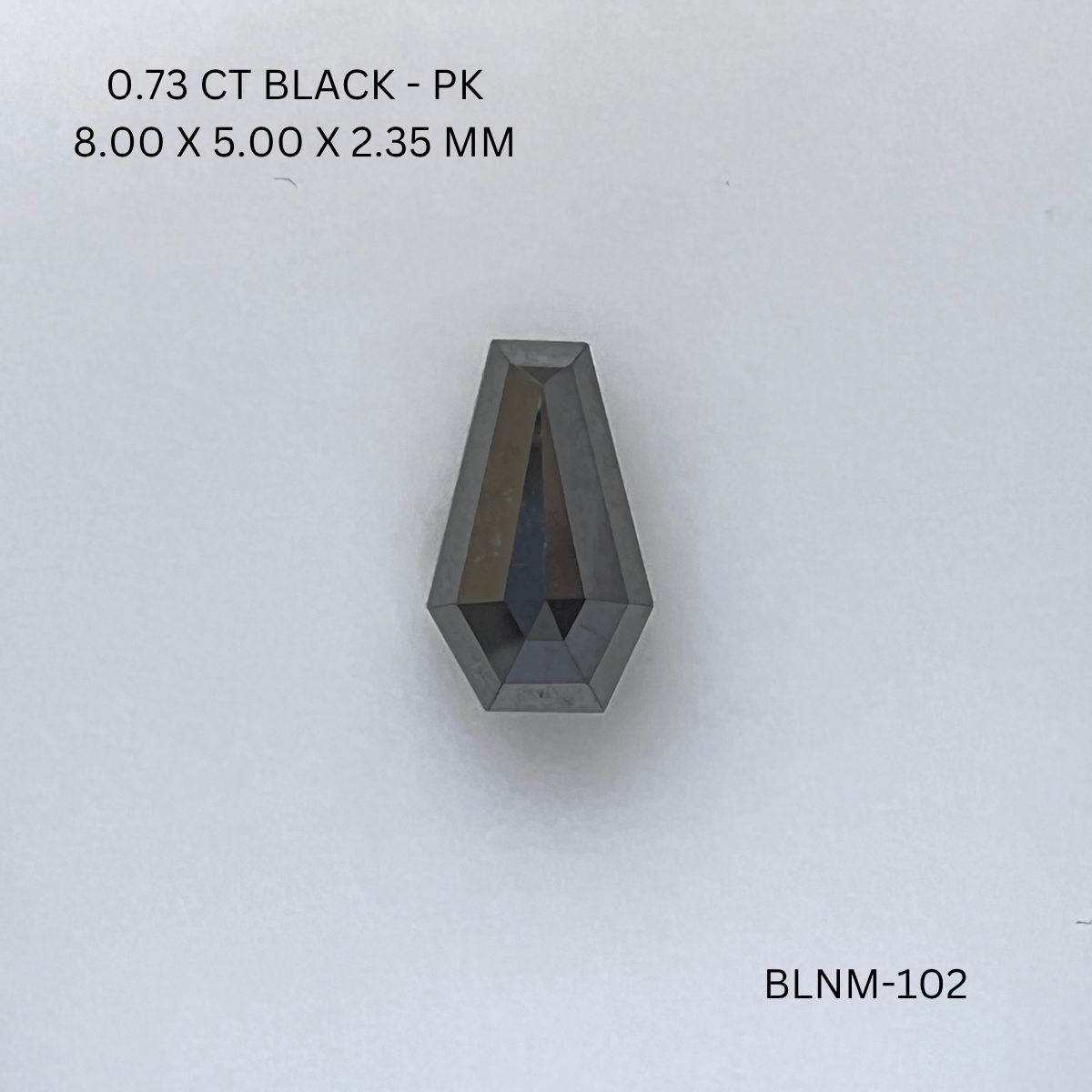 Other Black Natural Diamond 0.73ct I1 loose diamond