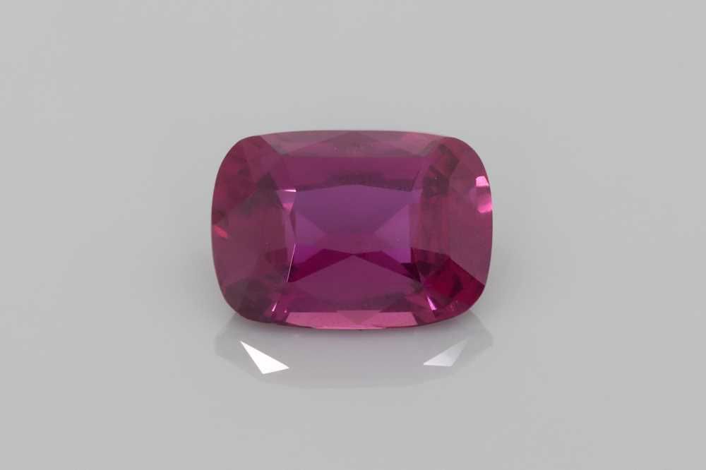 Cushion Purple Sapphire 3.78ct loose gemstone