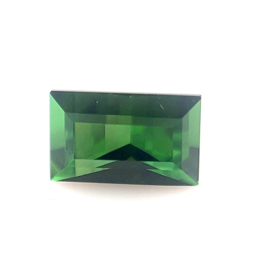 Baguette Green Tourmaline 0.96ct loose gemstone
