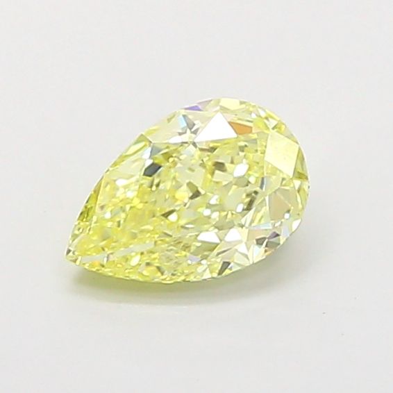 Pear Fancy Intense Yellow Lab-grown Diamond 1ct SI1 loose diamond