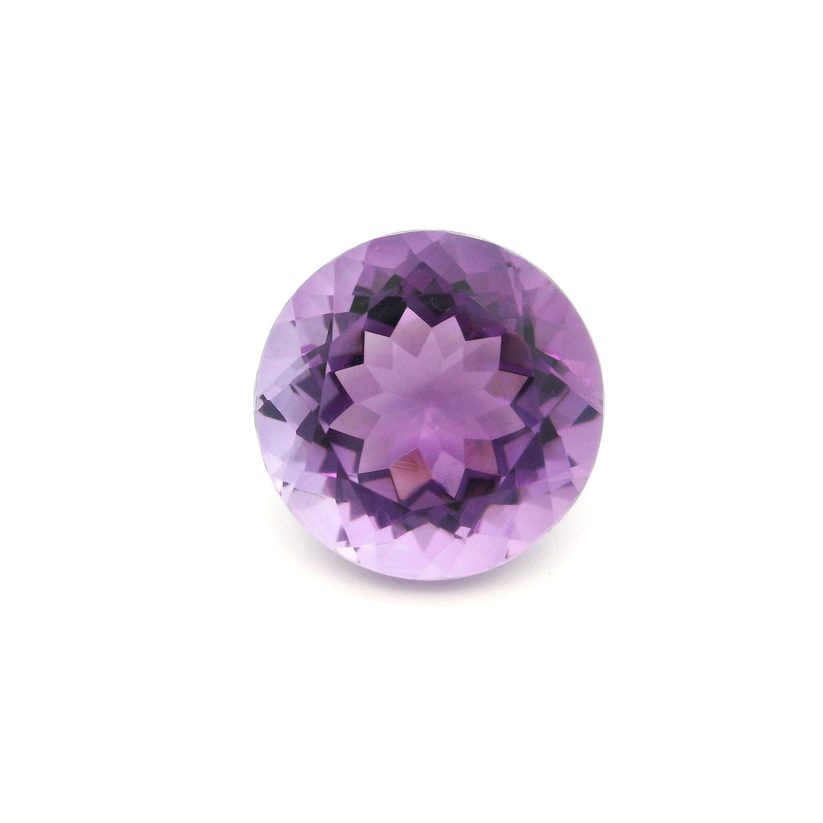 Round Purple Amethyst 10.83ct loose gemstone