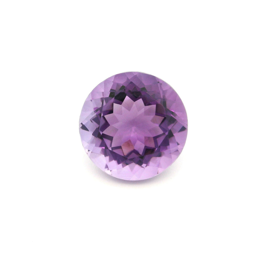 Round Purple Amethyst 10.83ct loose gemstone