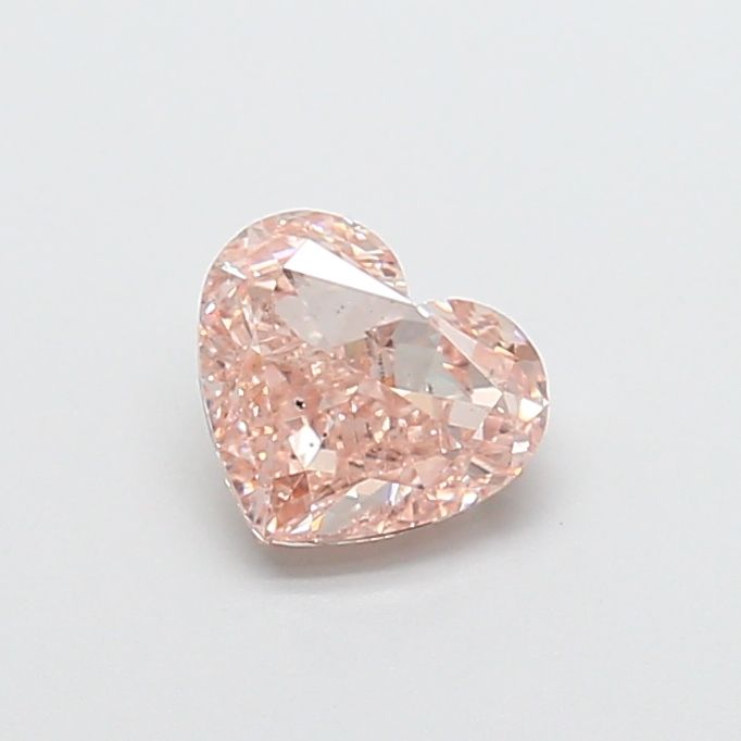 Heart Fancy Light Brown Lab-grown Diamond 1.5ct SI1 loose diamond