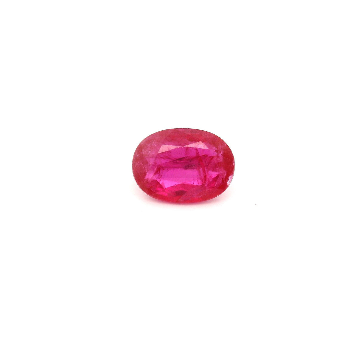 Oval Red Ruby 0.94ct loose gemstone