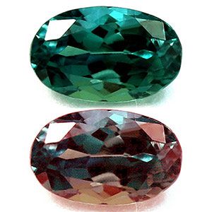 Oval Green Alexandrite 0.34ct loose gemstone