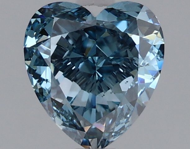 Heart Blue Lab-grown Diamond 1.5ct VS1 loose diamond