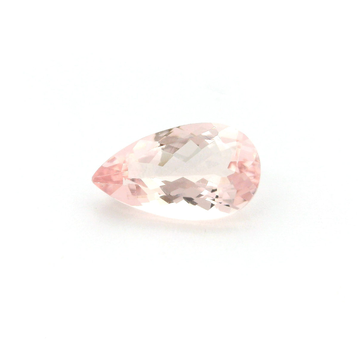 Pear Pink Morganite 2.19ct loose gemstone