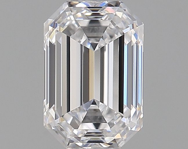 Emerald Natural Diamond 0.37ct D VVS2