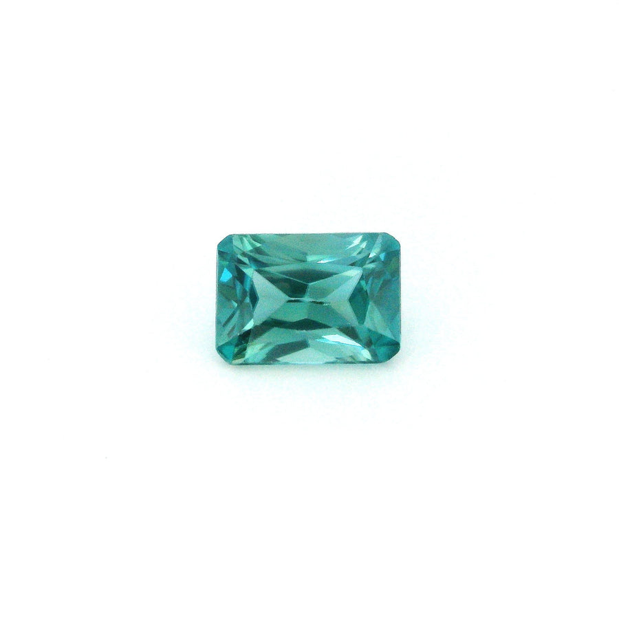 Octagonal Blue Zircon 2.02ct loose gemstone