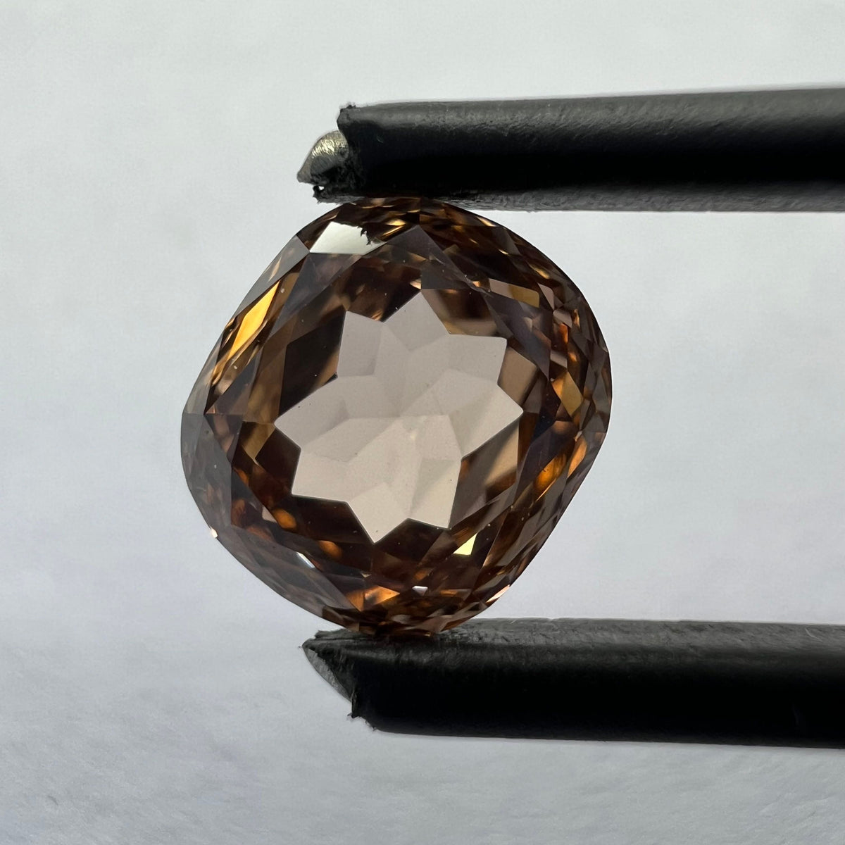 Cushion Orange Lab-grown Diamond 1.27ct VVS2 loose diamond