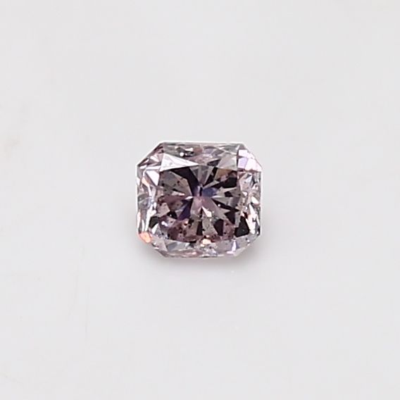Radiant Fancy Brownish Pink Natural Diamond 0.22ct I1 loose diamond