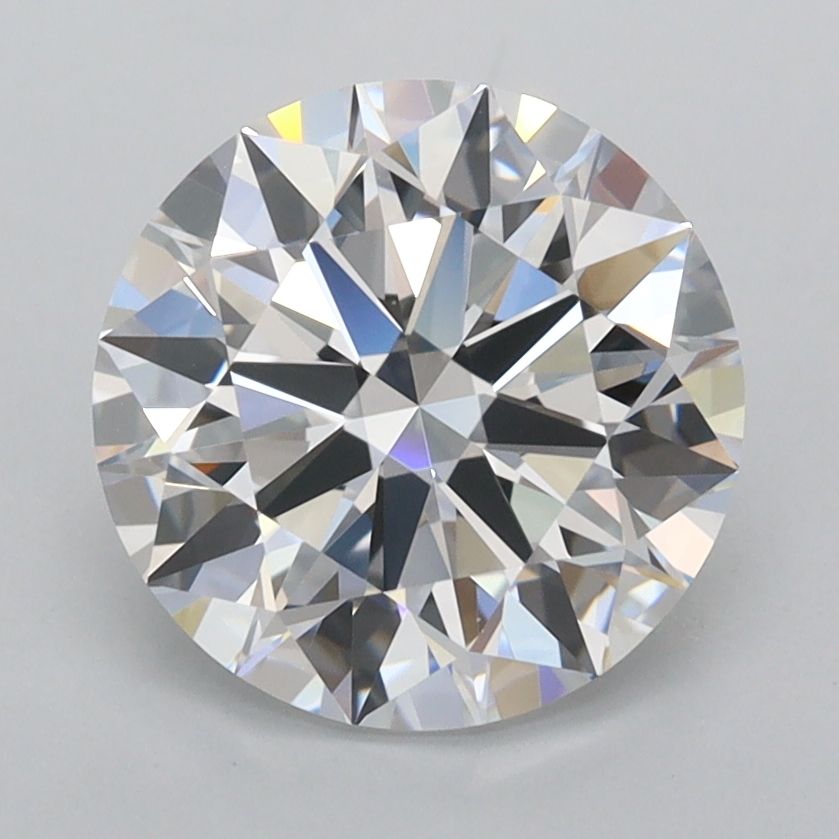 Round Lab-Grown Diamond 2.58ct D FL