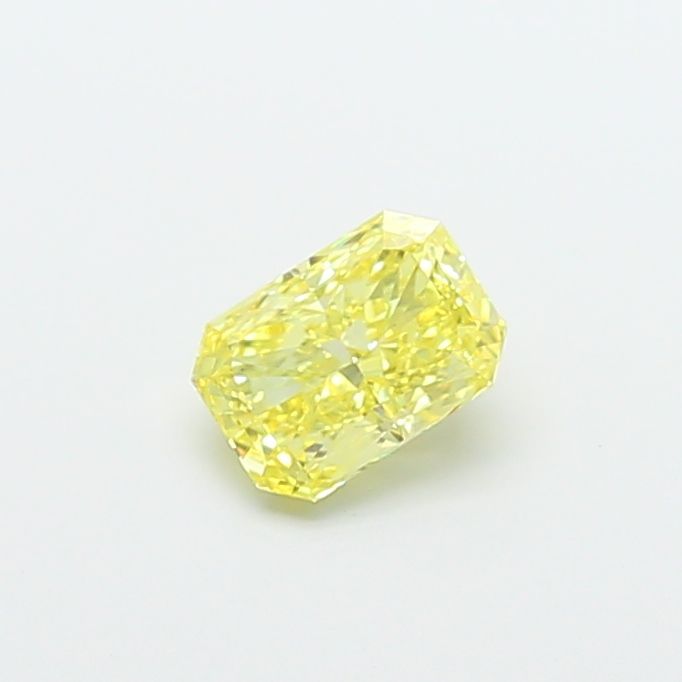 Radiant Fancy Intense Yellow Lab-grown Diamond 1.03ct VS1 loose diamond