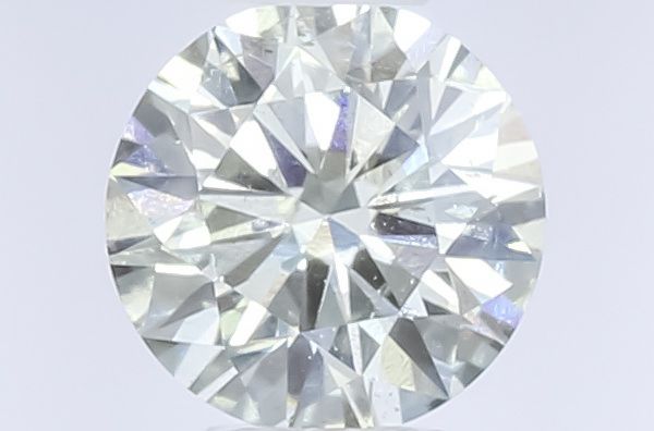 Round Light Yellow Yellow Green Natural Diamond 0.42ct loose diamond
