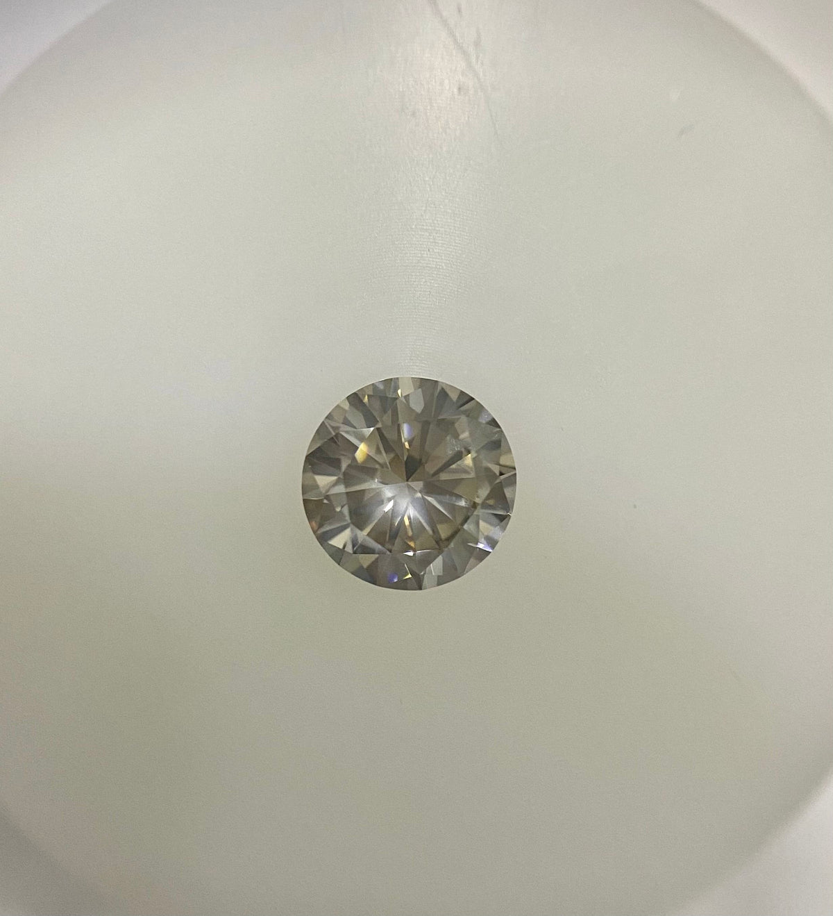 Round Light Gray Natural Diamond 1.29ct I1 loose diamond