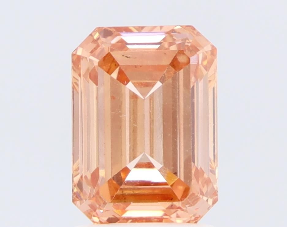 Emerald Fancy Orange Lab-grown Diamond 2.1ct VS2 loose diamond