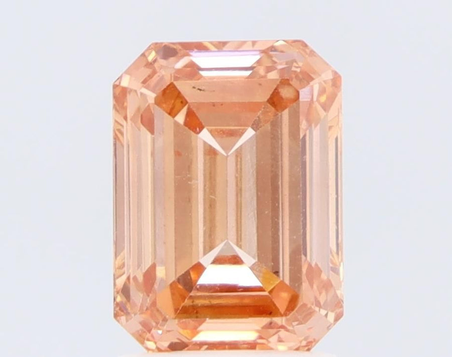 Emerald Fancy Orange Lab-grown Diamond 2.1ct VS2 loose diamond