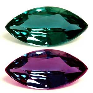 Marquise Green Alexandrite 0.23ct loose gemstone