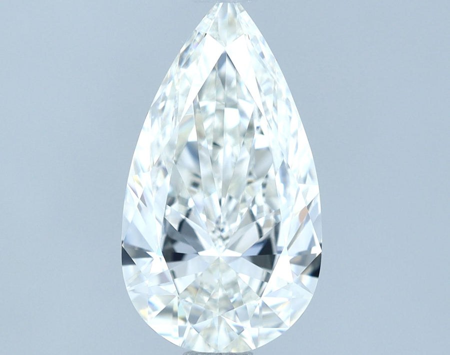Pear Natural Diamond 1.21ct H IF