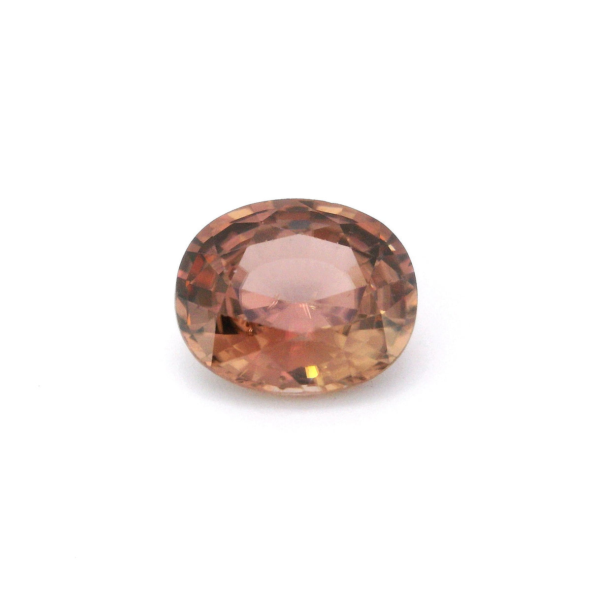 Oval Brown Zircon 4.42ct loose gemstone