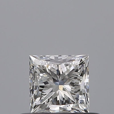 Princess Natural Diamond 0.41ct E VVS1