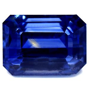 Emerald Blue Sapphire 2.13ct loose gemstone