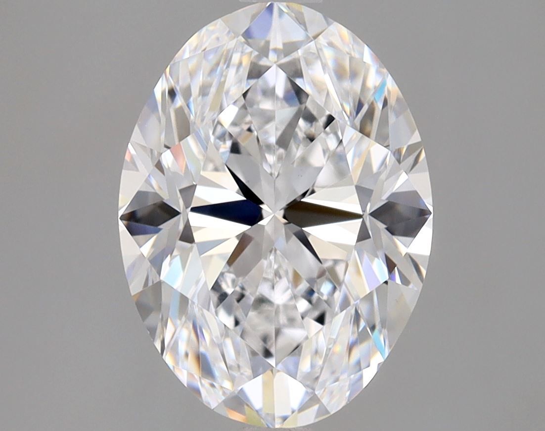 Oval Natural Diamond 2.50ct D VS1