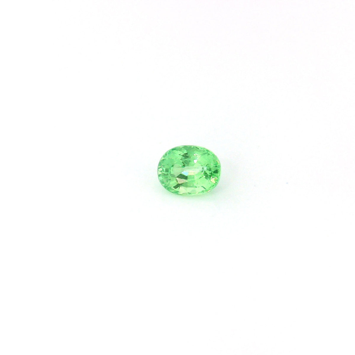 Oval Green Garnet 0.35ct loose gemstone