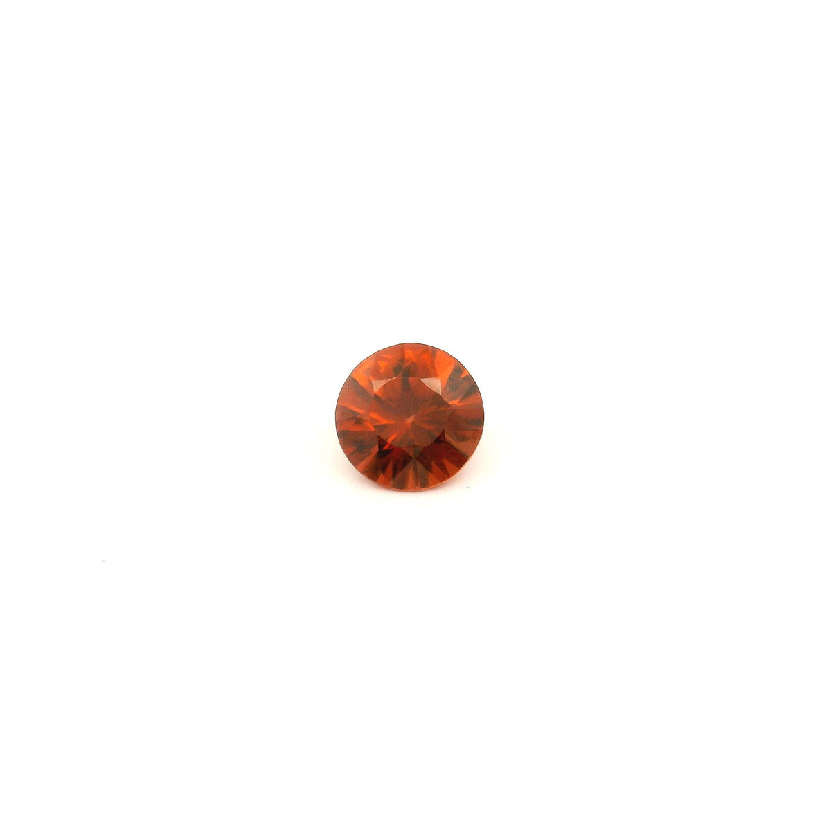 Round Brown Zircon 1.12ct loose gemstone