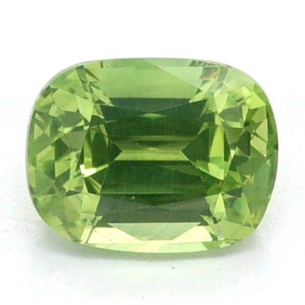 Cushion Green Sapphire 0.58ct loose gemstone