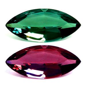 Marquise Green Alexandrite 0.12ct loose gemstone