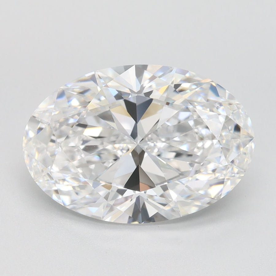 Oval Lab-Grown Diamond 3.32ct D IF