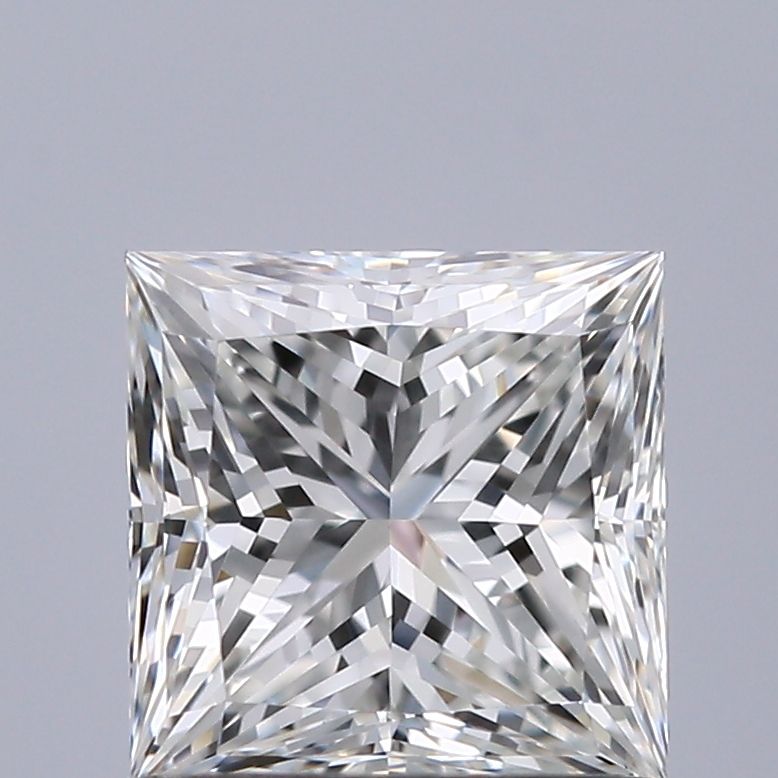 Princess Natural Diamond 0.91ct F VVS2