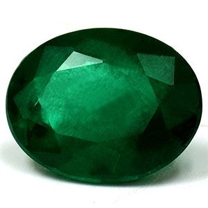 Oval Green Emerald 3.47ct loose gemstone
